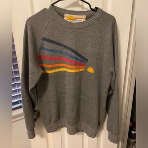 Aviator Nation Crewneck sweater sunset Mens Large